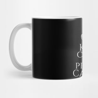 Keep Calm And Praise Caesar - Ancient Rome History - SPQR Mug